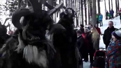 Alt gnigler krampus perchten pass – golling 2015